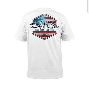 Salt Life white graphic shirts!